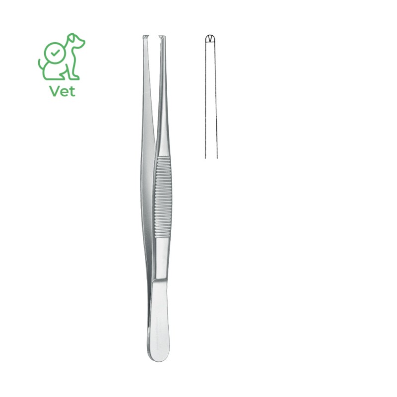 PENSA TESUT, 1 X 2 DINTI, 14.5 CM
